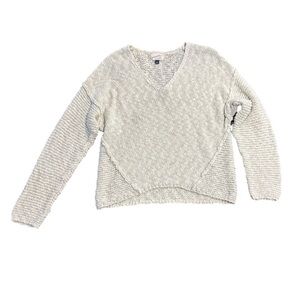 Ivory knitted sweater